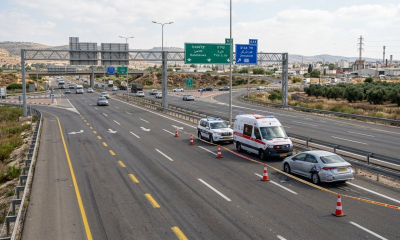 נער בן 16 נפצע בינוני בתאונת אופניים חשמליים בקלנסווה