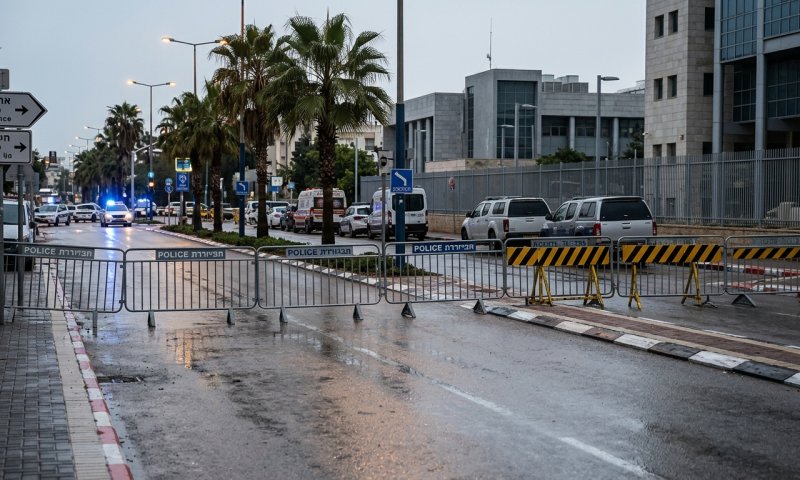 חשד לירי סמוך לקריית הממשלה בנתניה