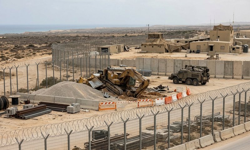 עובד קבלן מחורה נהרג בתאונה מבצעית ברצועת עזה