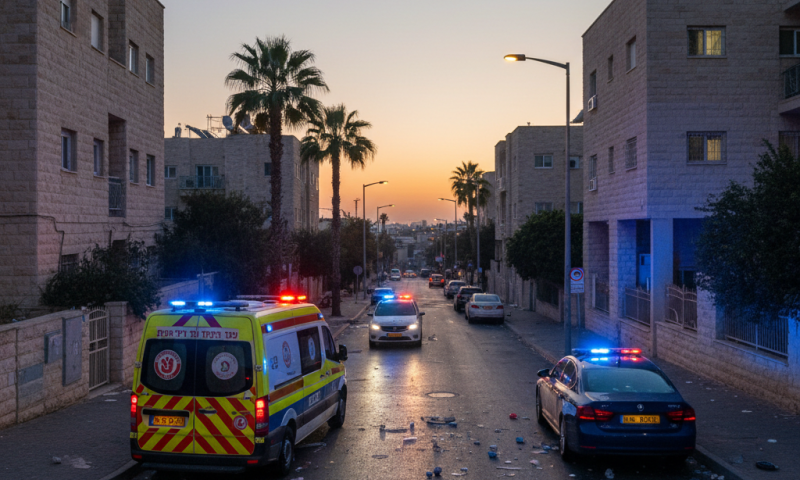 אישה כבת 60 נפצעה קשה מפגיעת רכב באשקלון