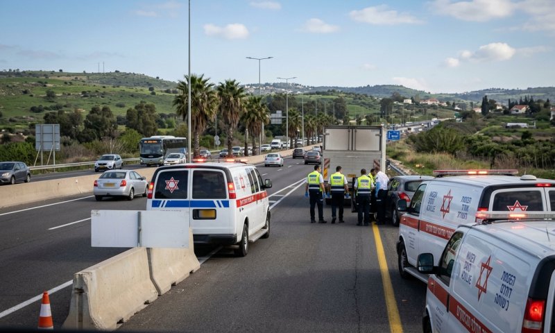 ילדה בת 11 נפגעה קשה מרכב מסחרי בטמרה, פונתה מונשמת לרמב"ם