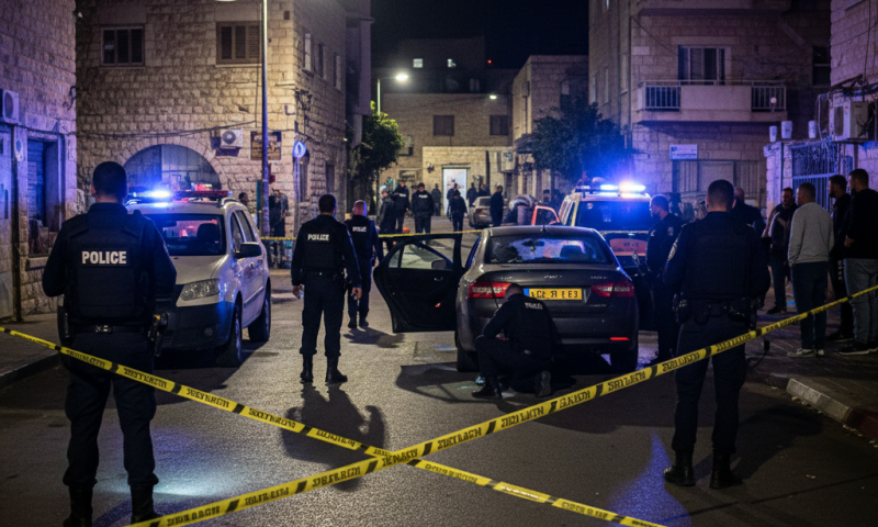 גבר נורה למוות בכפר קאסם, המשטרה פותחת בחקירה חבירה