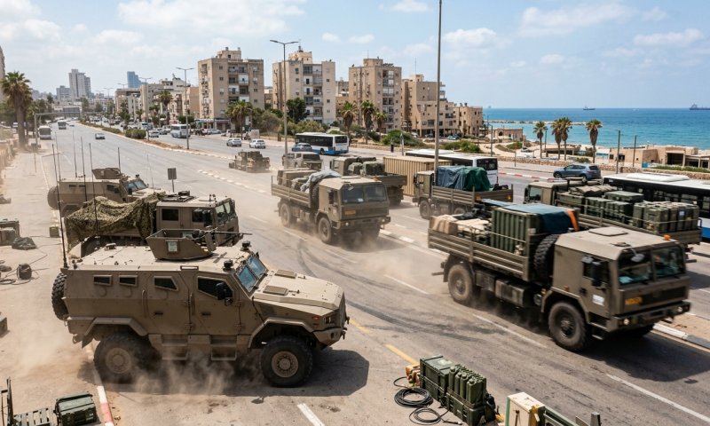 צה"ל פותח בתרגיל צבאי ביפו: תנועה ערה של כוחות עד מחר