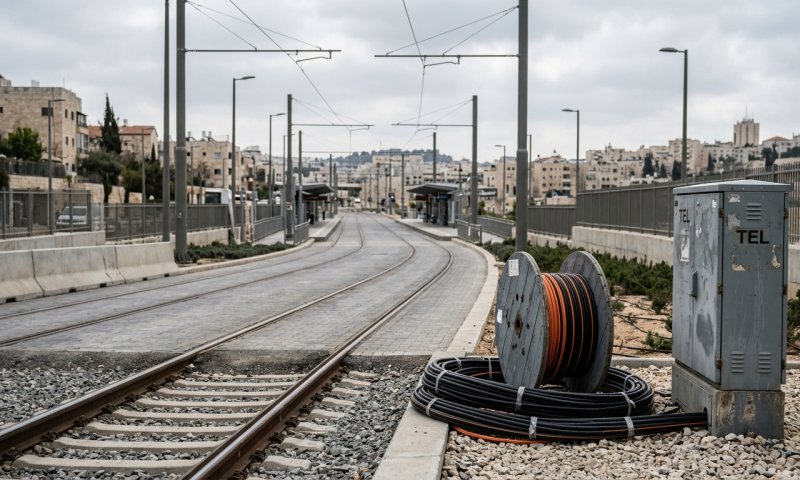 הסכם במיליונים: סלקום תספק קליטה בקו הסגול של הרכבת הקלה