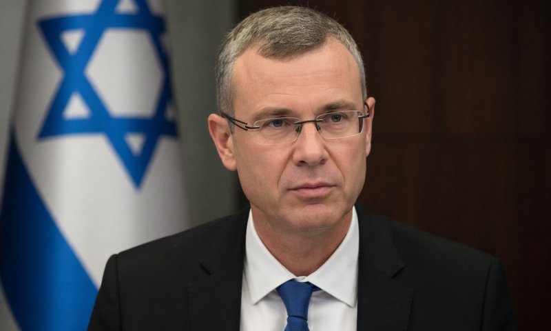 לקראת נהירת ההמונים לאומן: השר לוין שוחח עם שר הדתות האוקראיני